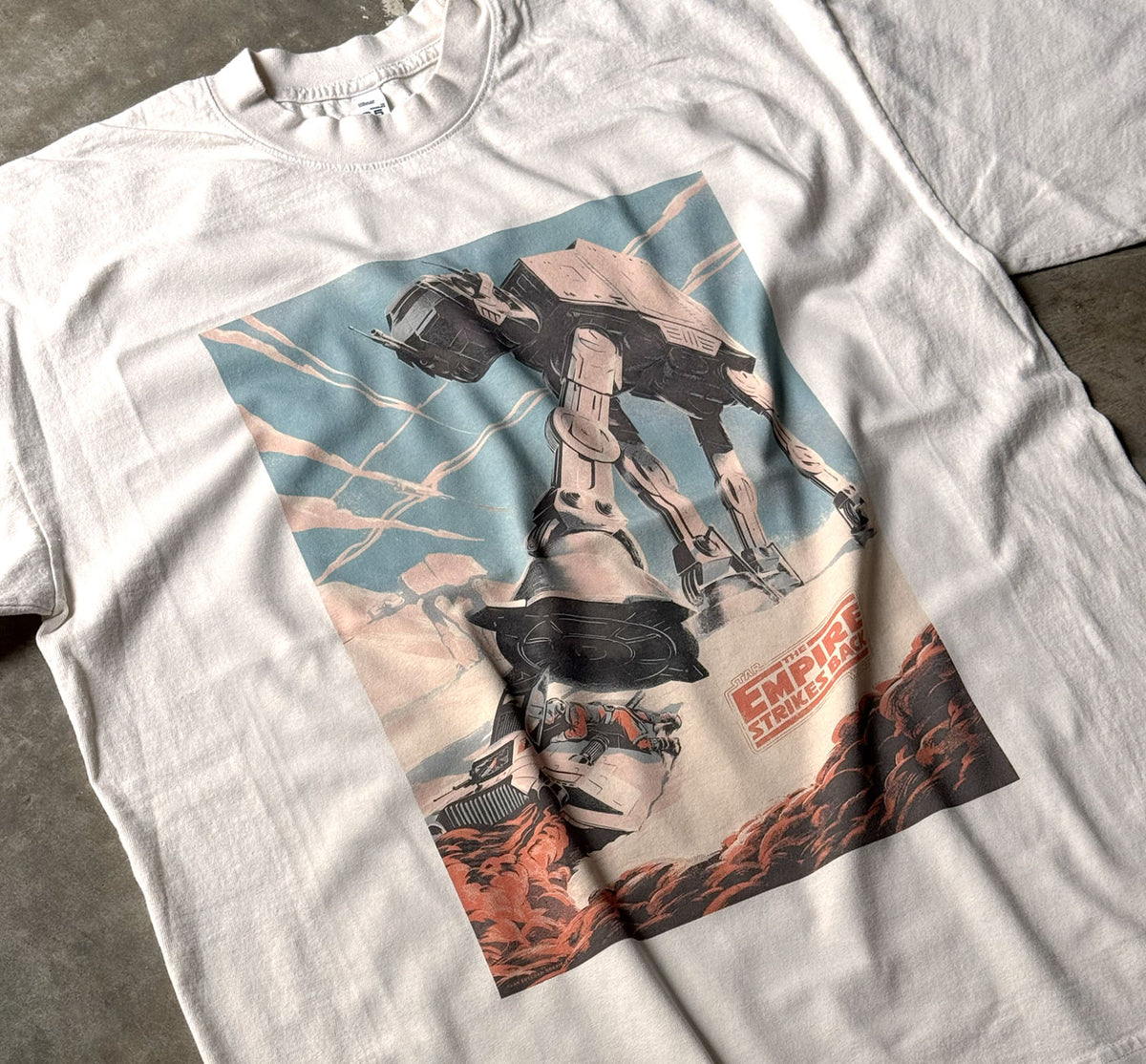 SW - Empire Strikes Back - Cream Tee